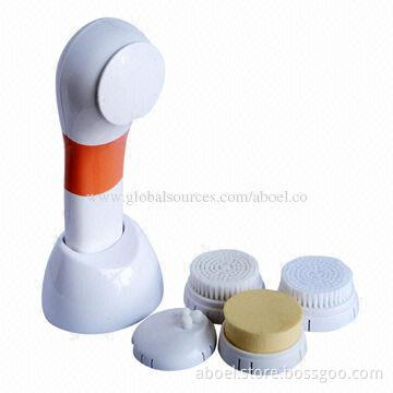 Clear Sonic Facial Brush for Bathroom Use, Various Attachments Selectable